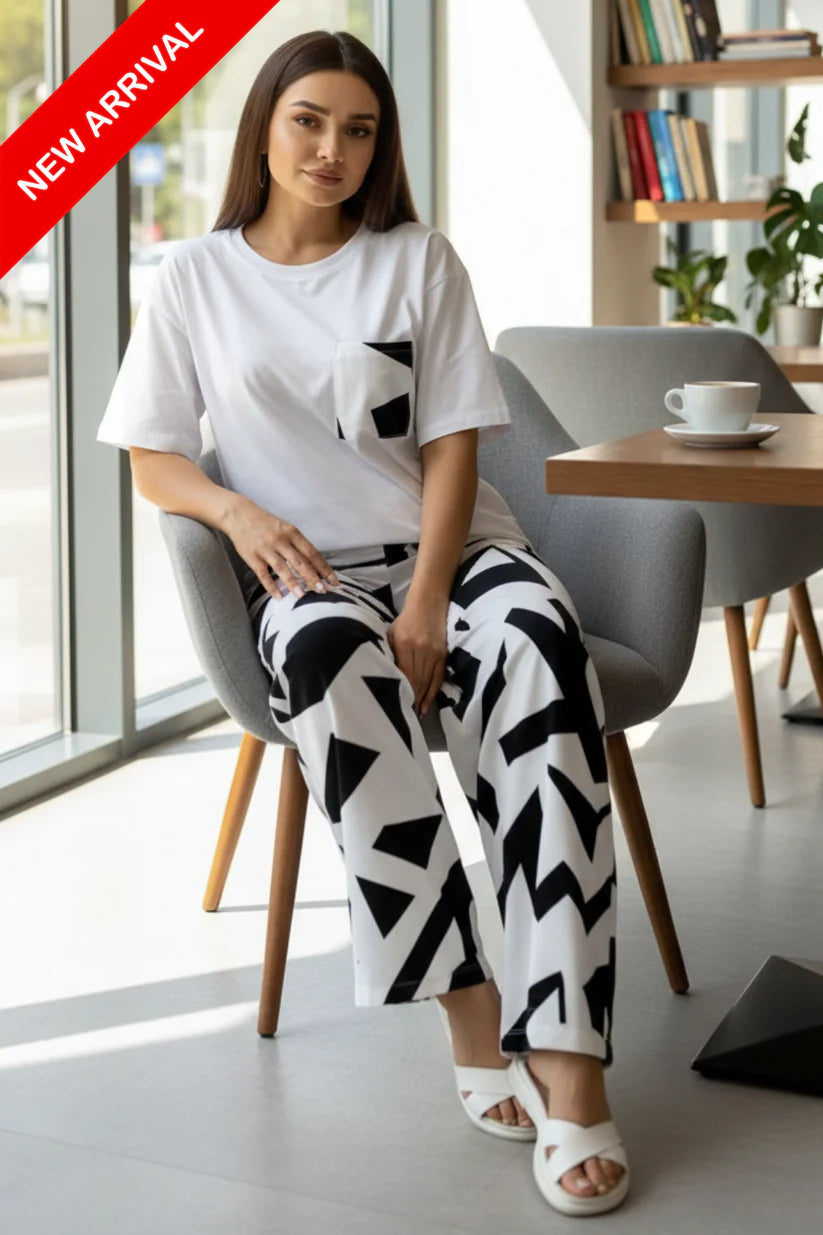 Dries Van Noten White & Black