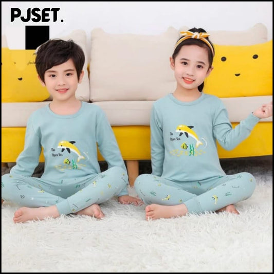 Cartoon Full Sleeve Kids Suit (Each)