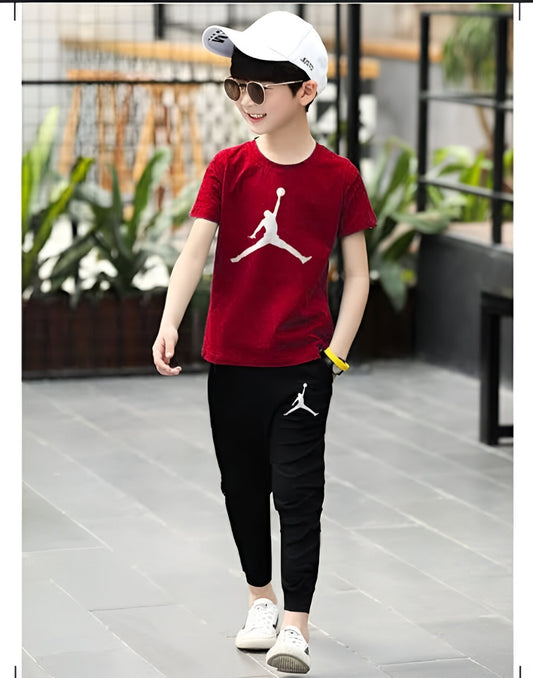 Stylish Half Sleeve Kids Suit (Each)