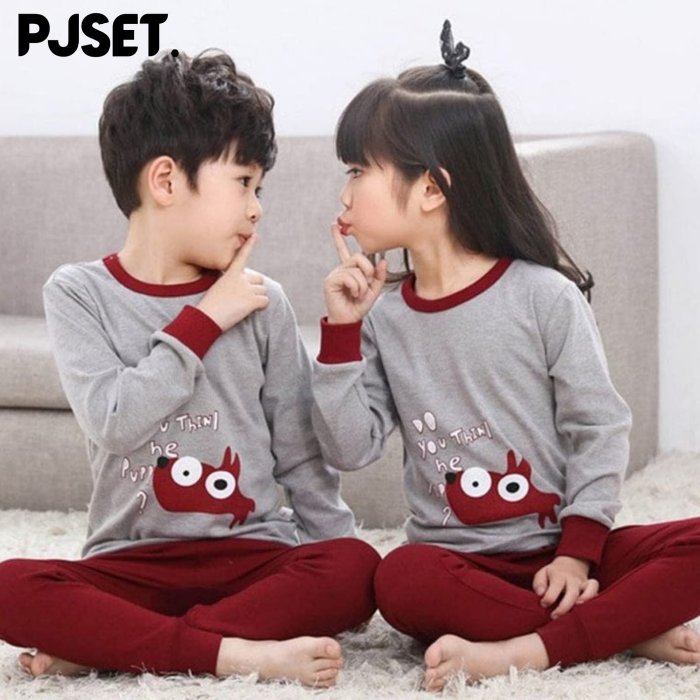 Cartoon Full Sleeve Kids Suit (Each)