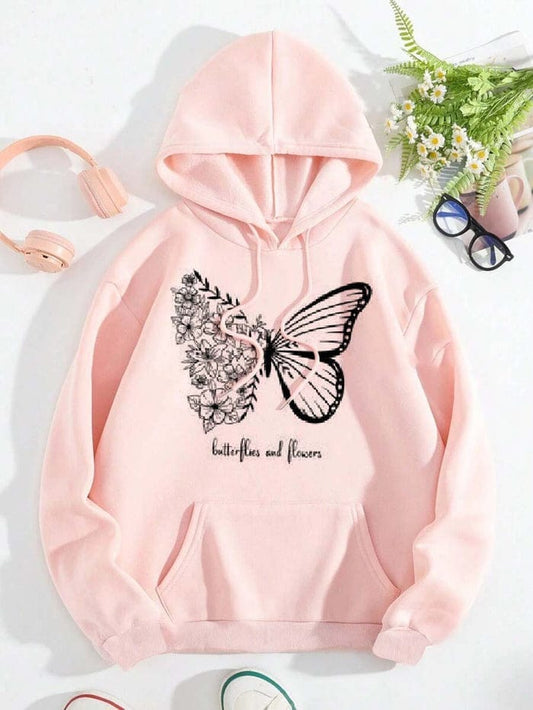 Women Stylish Butter fully  Winter Hoodie