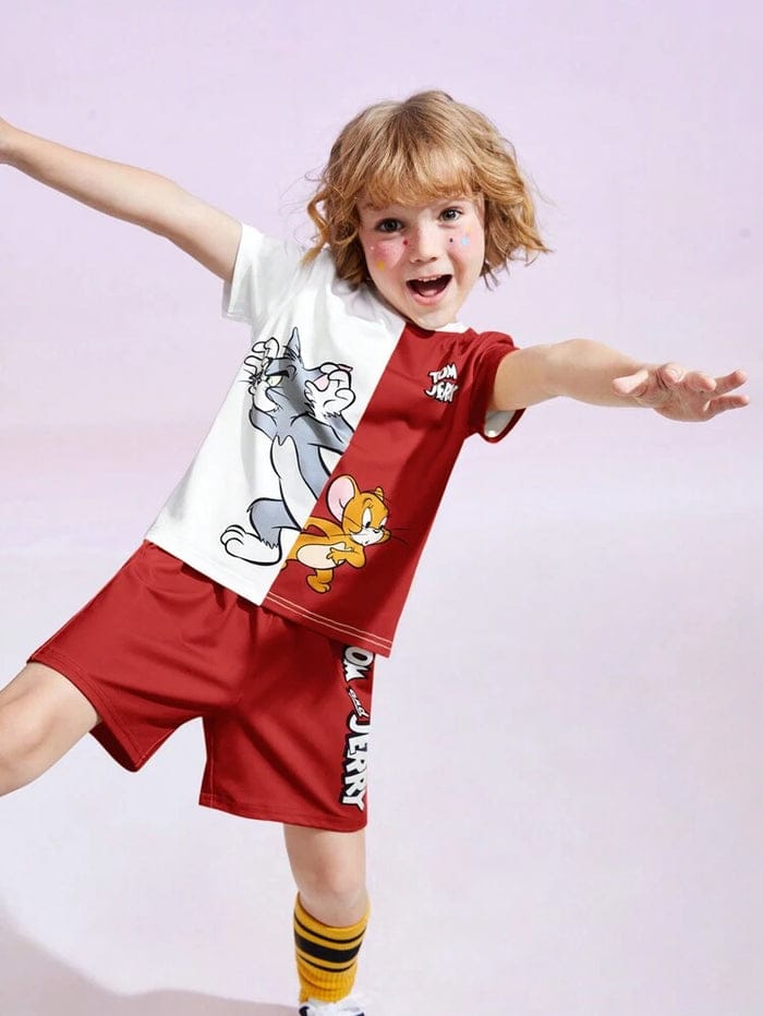 Cartoon Full Sleeve Kids Suit (Each)